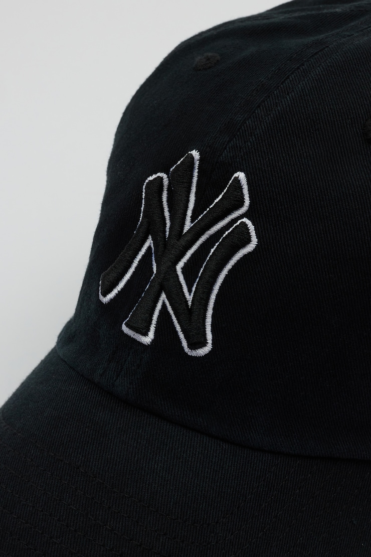 47 BRAND Clean Up Cap - NY, Black/White, large