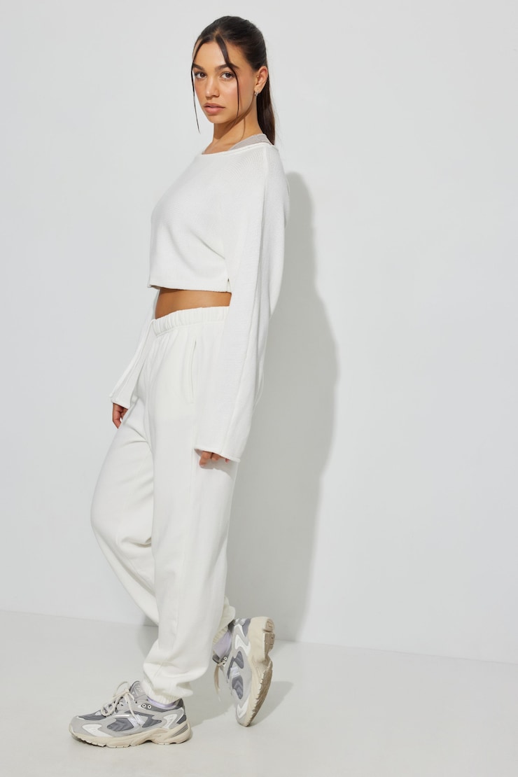 Easy Jogger Pant, Snow White, large