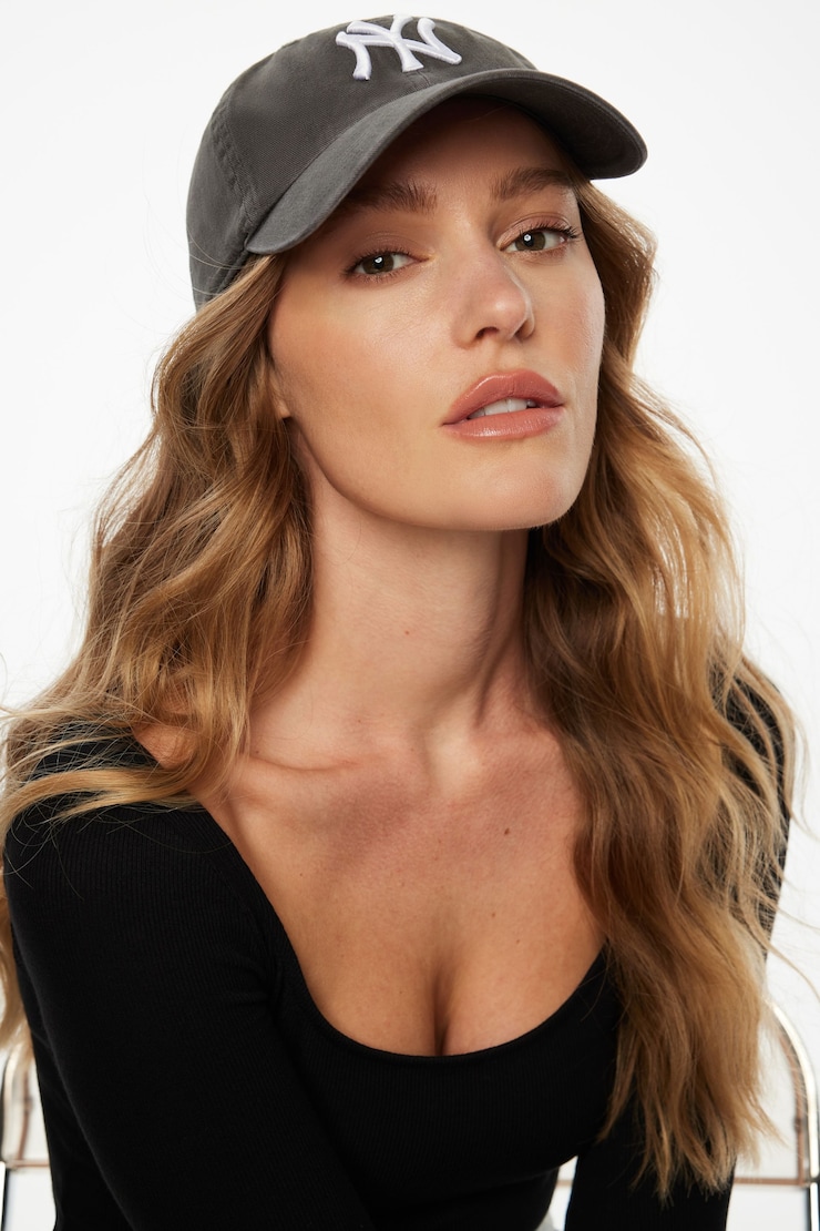 '47 Brand | New York Clean Up Cap Graphite / White large
