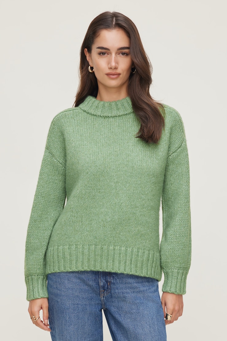 Mabel Chunky Crewneck Sweater