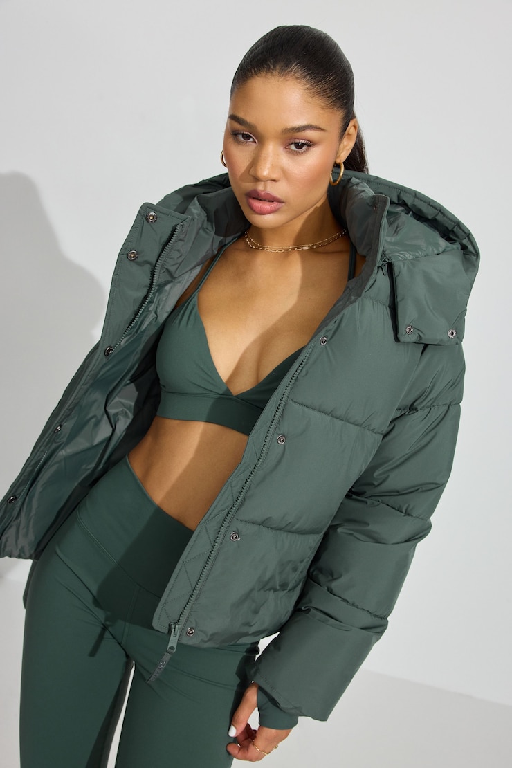 Perfect Puff Jacket, Urban Chic Green, large