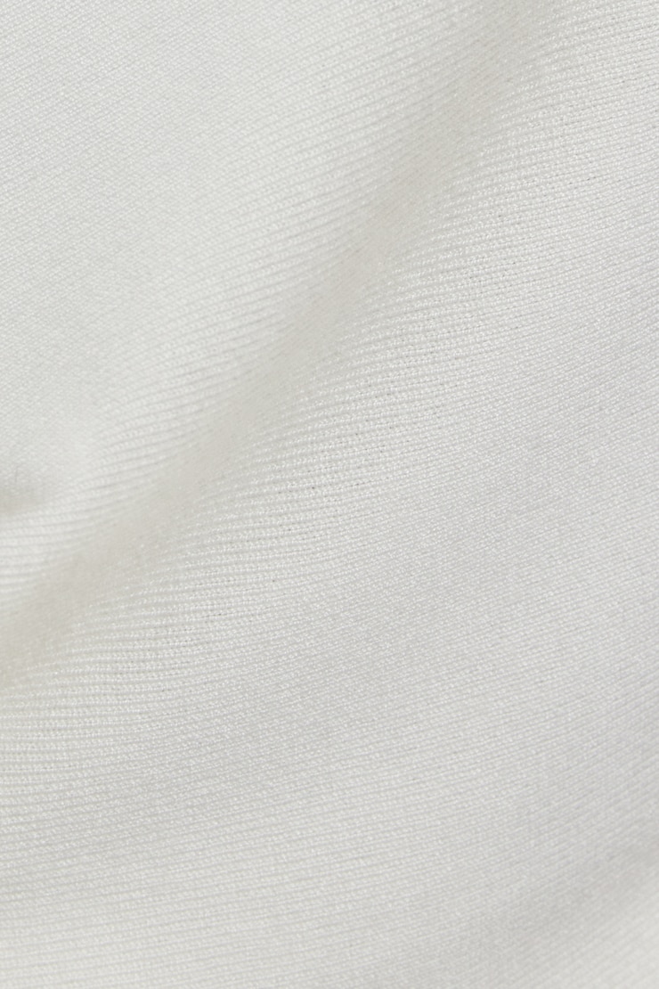 Romi Asymmetric Cinched Waist Sweater , Snow White, large