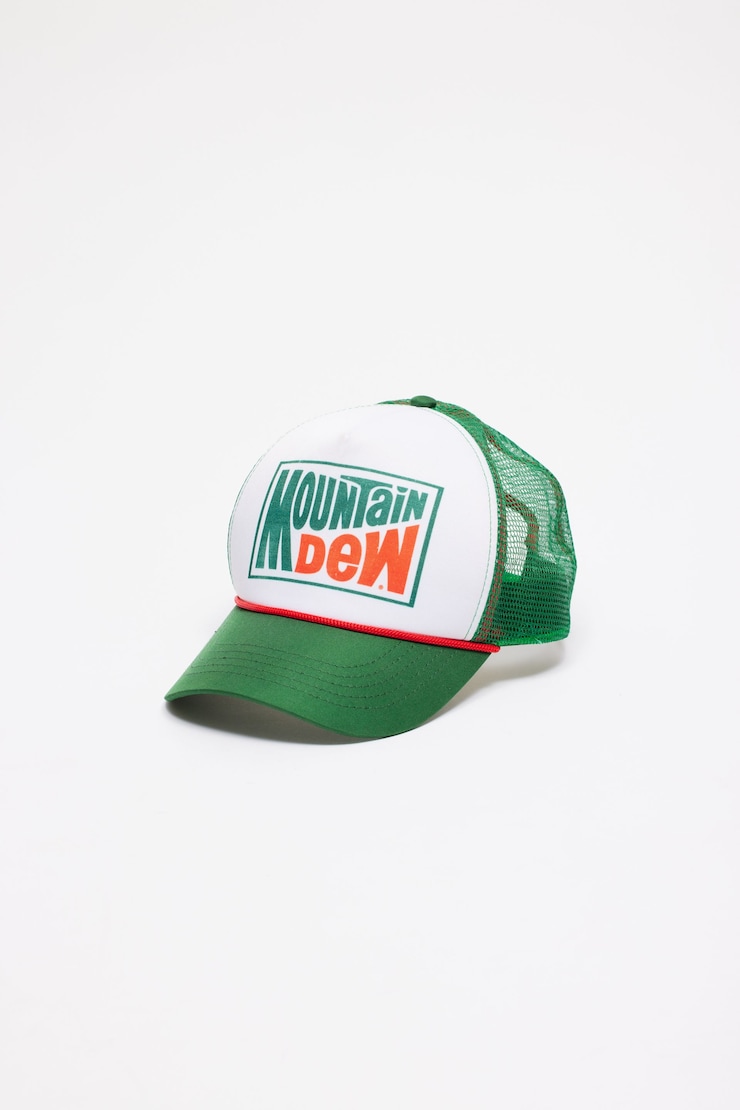 Logo Trucker Hat, Mountain Dew, large