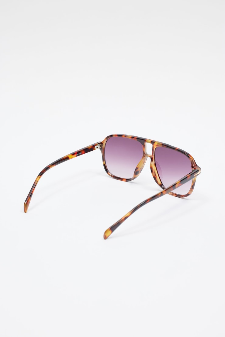 Lunettes de soleil navigateur surdimensionnées