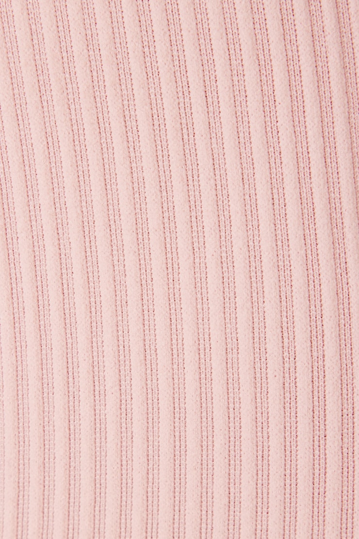 Sonia Seamless Long Sleeve Top , Chalk Pink, large