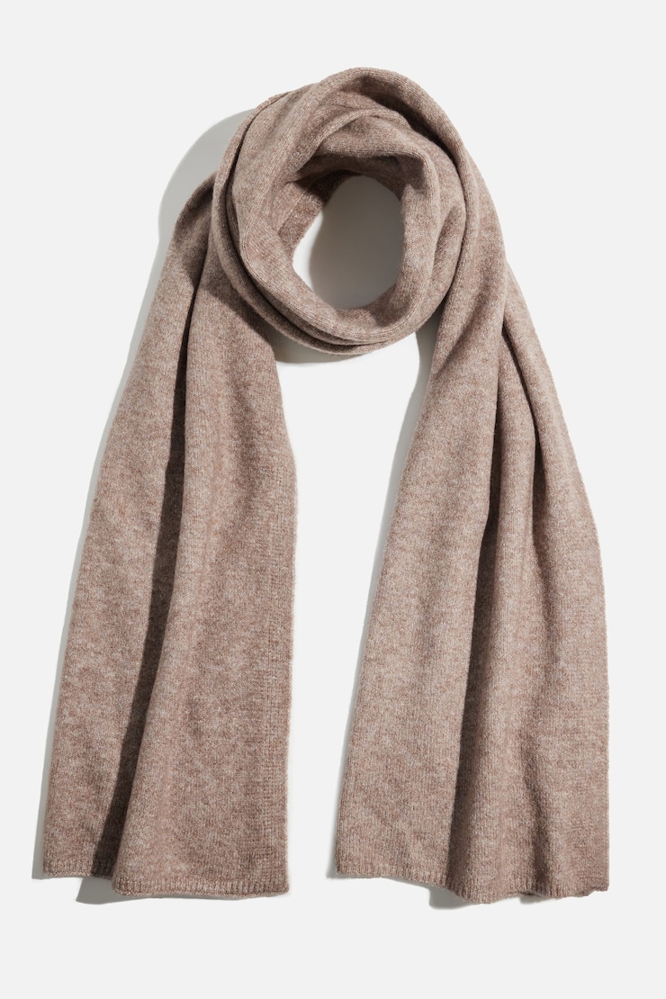 Heavenlyarn™ Wide Scarf Chalet Brown Melange large