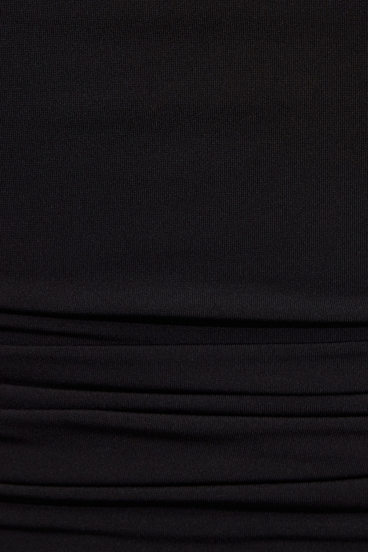 Sculpt Longline Tube Top, Jet Black, large