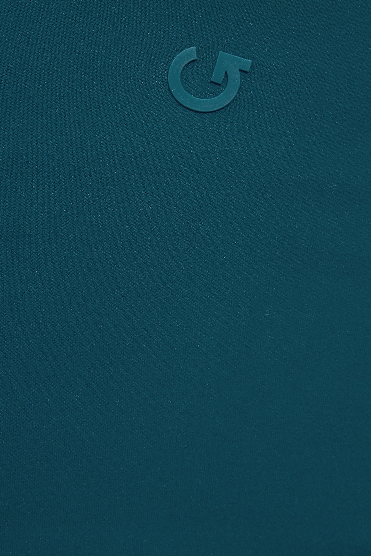 Active Scoop Back Long Sleeve Top, Teal Tease, large