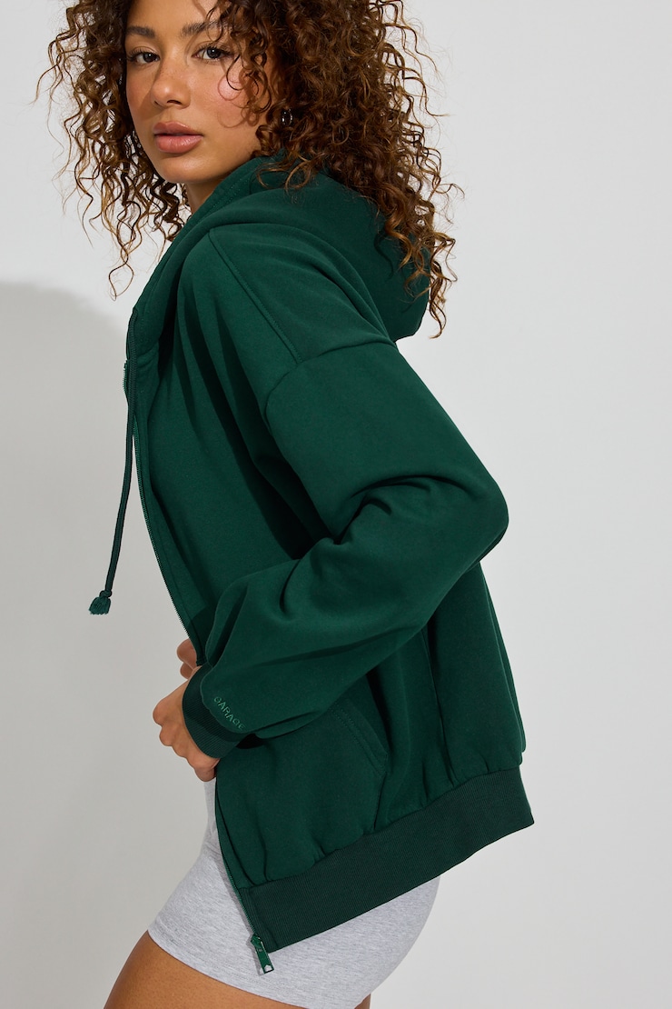 UltraFleece Hoodie Test 767/769, Lush Green, large