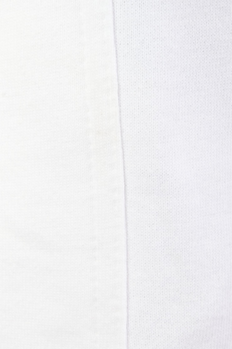 Pantalon de jogging cargo en molleton, Blanc éclatant, large