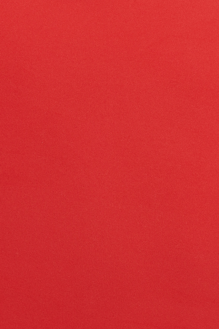 Sleek Short Sleeve Polo Top, Tomato Puree Red, large