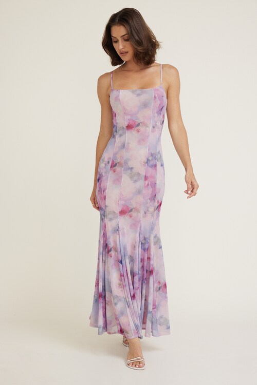 blue metallic dress Sherri Hill Strapless Metallic Fitted Prom Dress 56085
