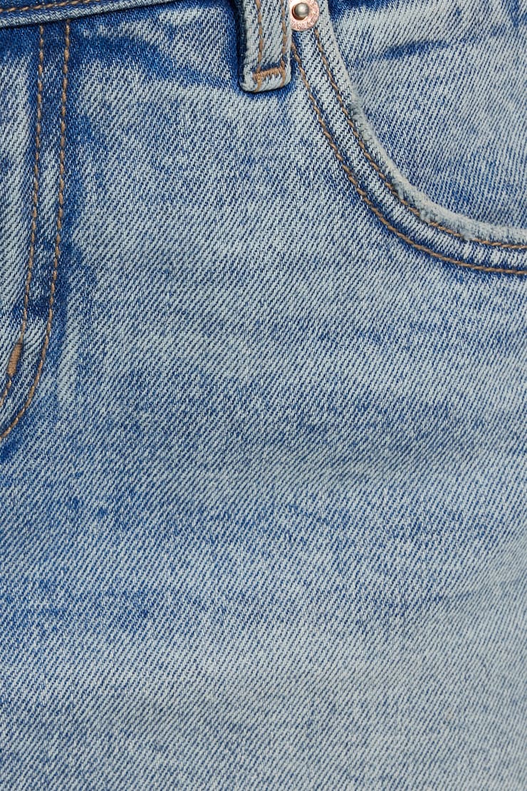 Jupe-short ultra-courte en denim