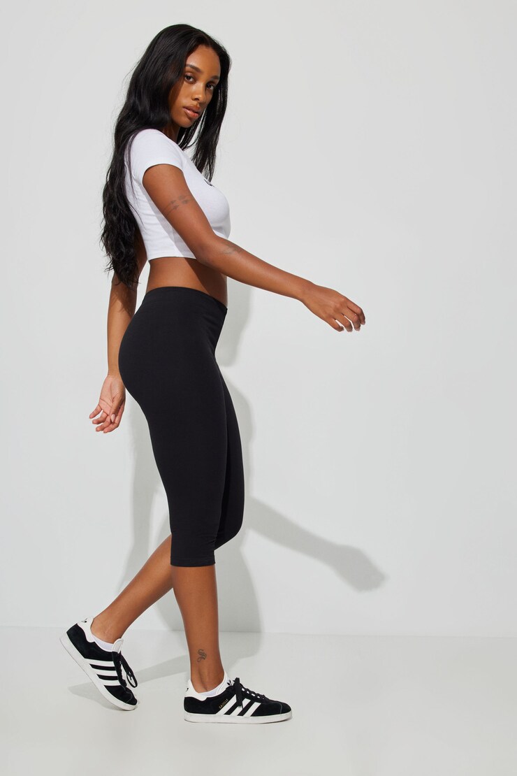 Favorite Capri Leggings, Jet Black , large