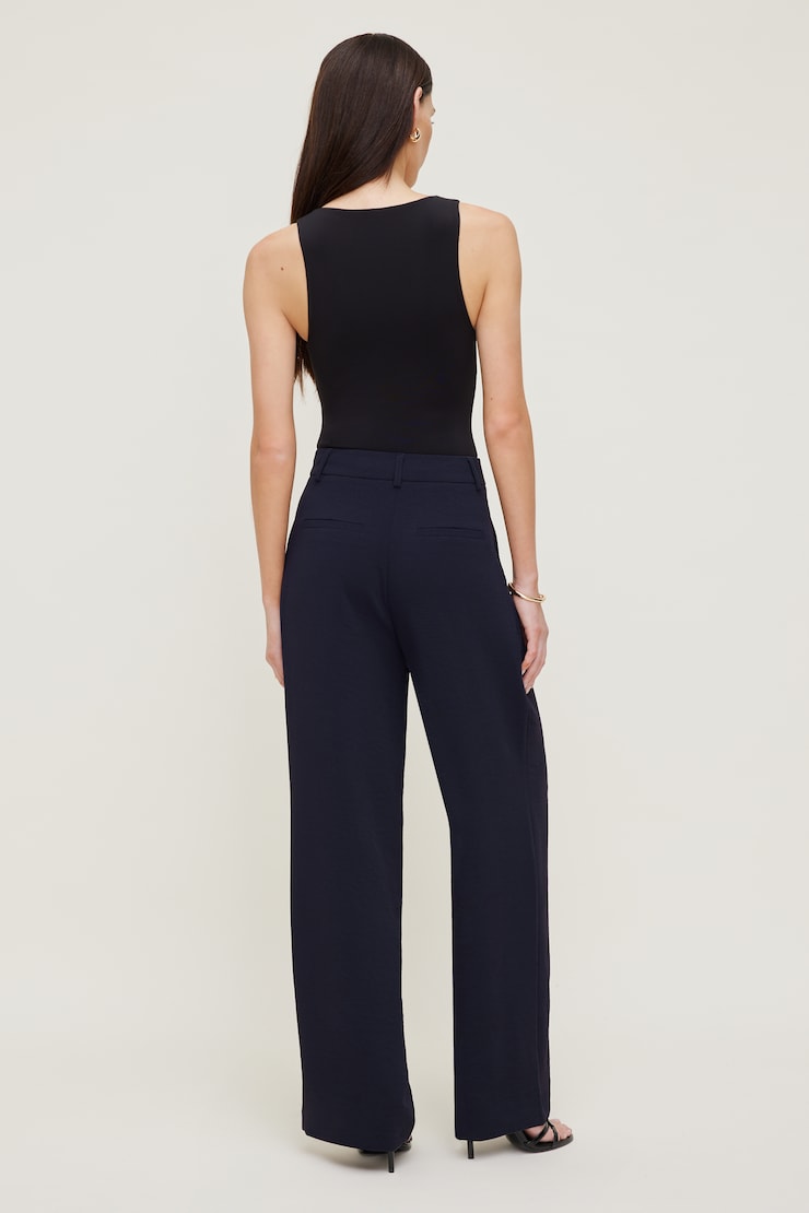 Alex Airflow Wide Leg Pants Deep Well Navy Blue large