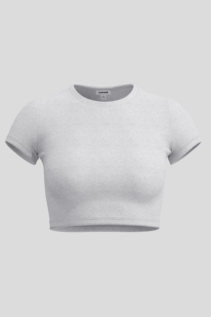 Stormi Tee, Spring Grey Mix, large