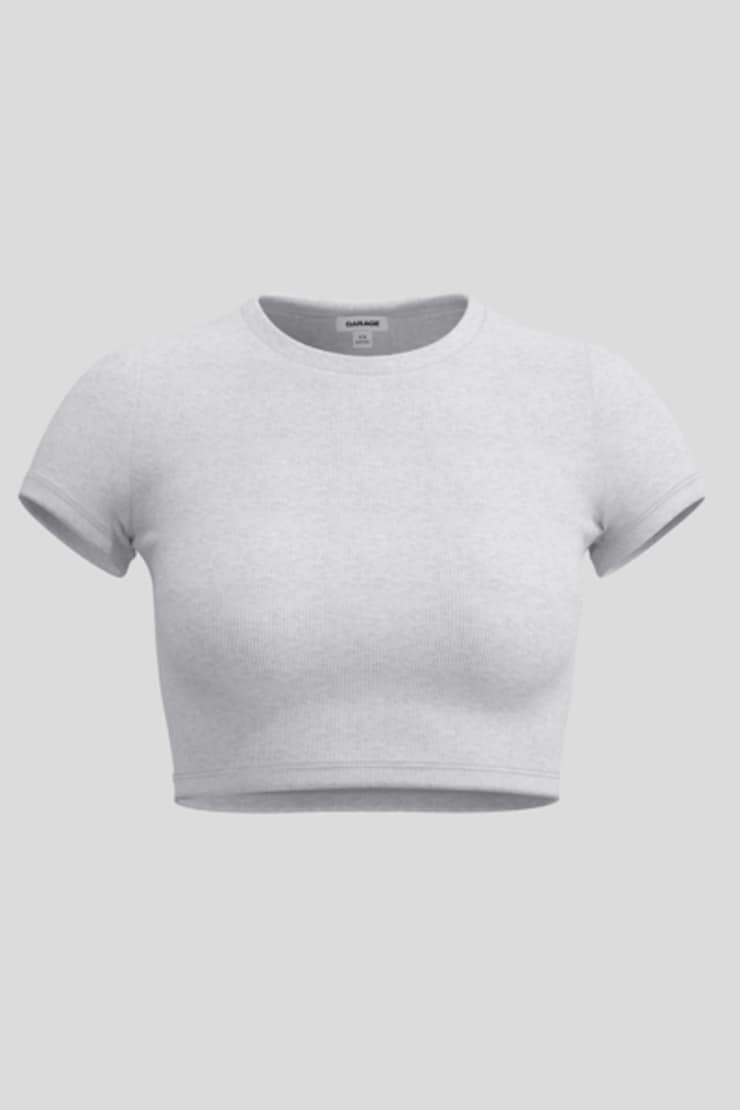 Stormi Tee, Spring Grey Mix, large