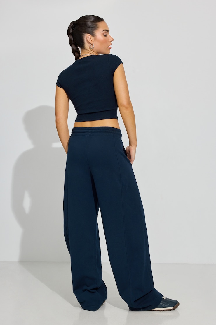UltraFleece Barrel Leg Sweatpants, Mariana Blue, large