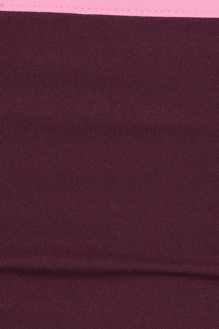 Sleek Scoop Cami Top, Fig Fantasy Maroon/Pop It Pink, large