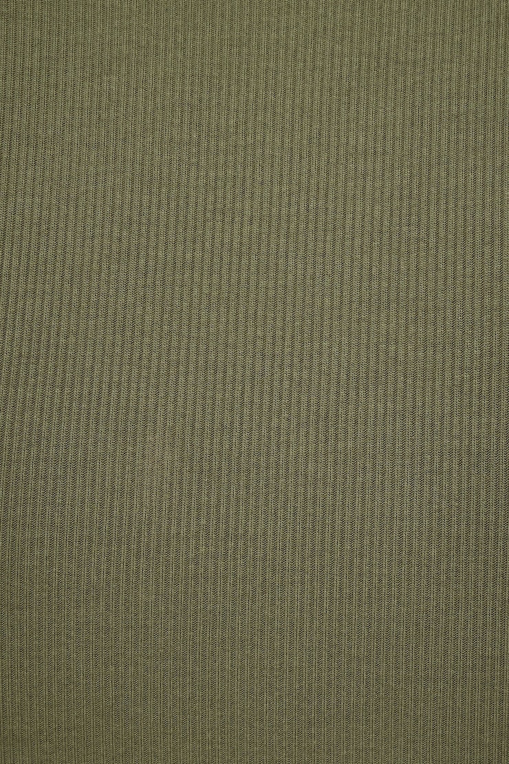 Tedi Ribbed Tank Top  Bronze Green large