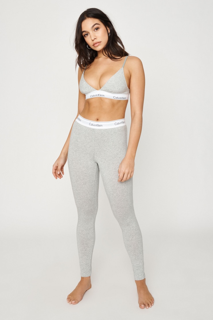 Leggings CALVIN KLEIN - Modern Cotton, Melange Gris, large