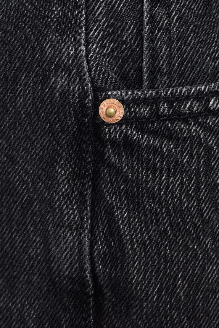 Wide Leg Jeans, Shadow Black, large