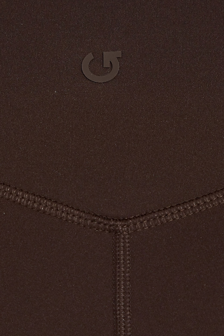 SoftActive Booty Shorts, Armadillo Brown, large