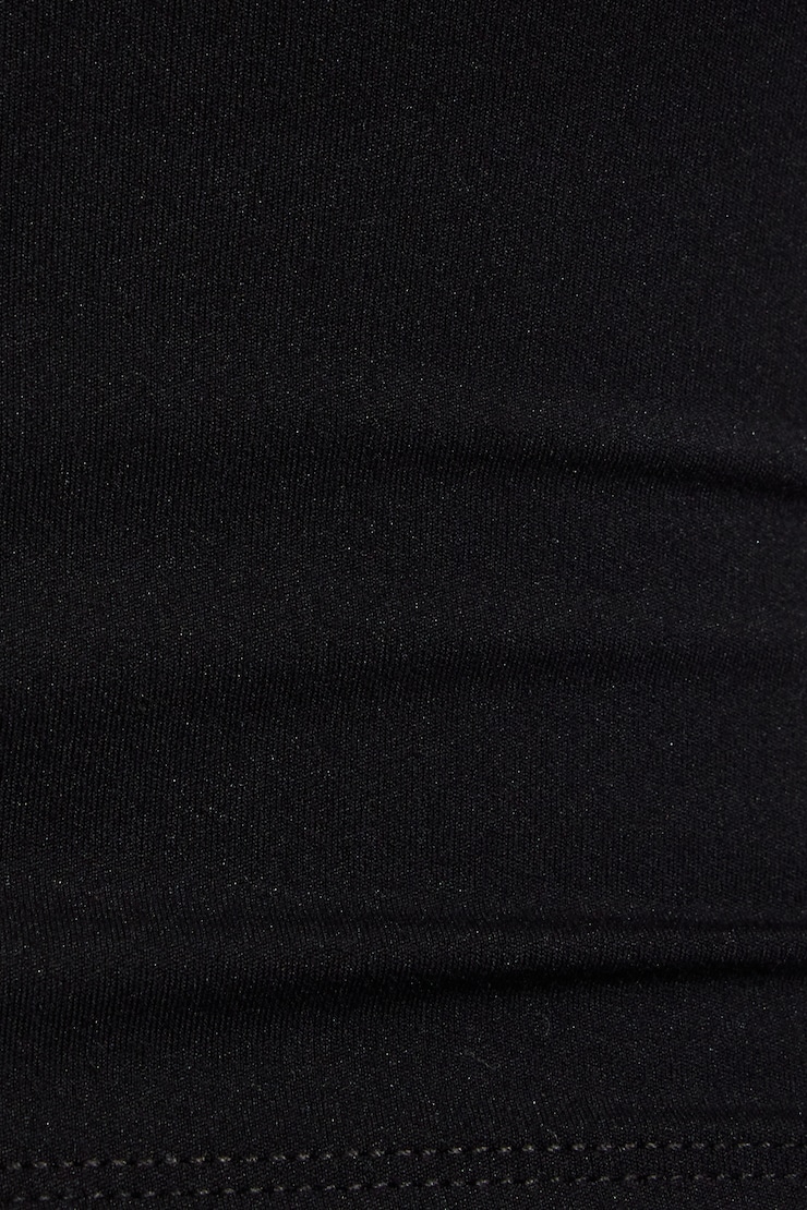 Sleek Underbust Crossback Cami Top, Jet Black, large