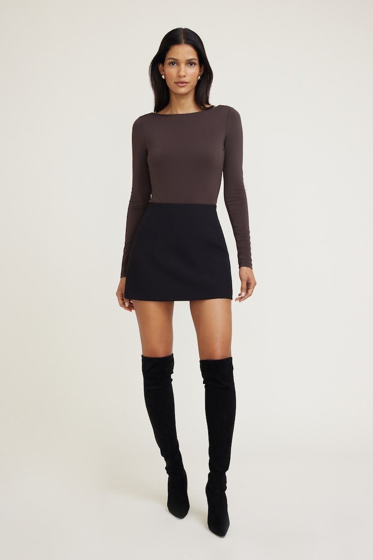 Sculpt Cowl Back Bodysuit