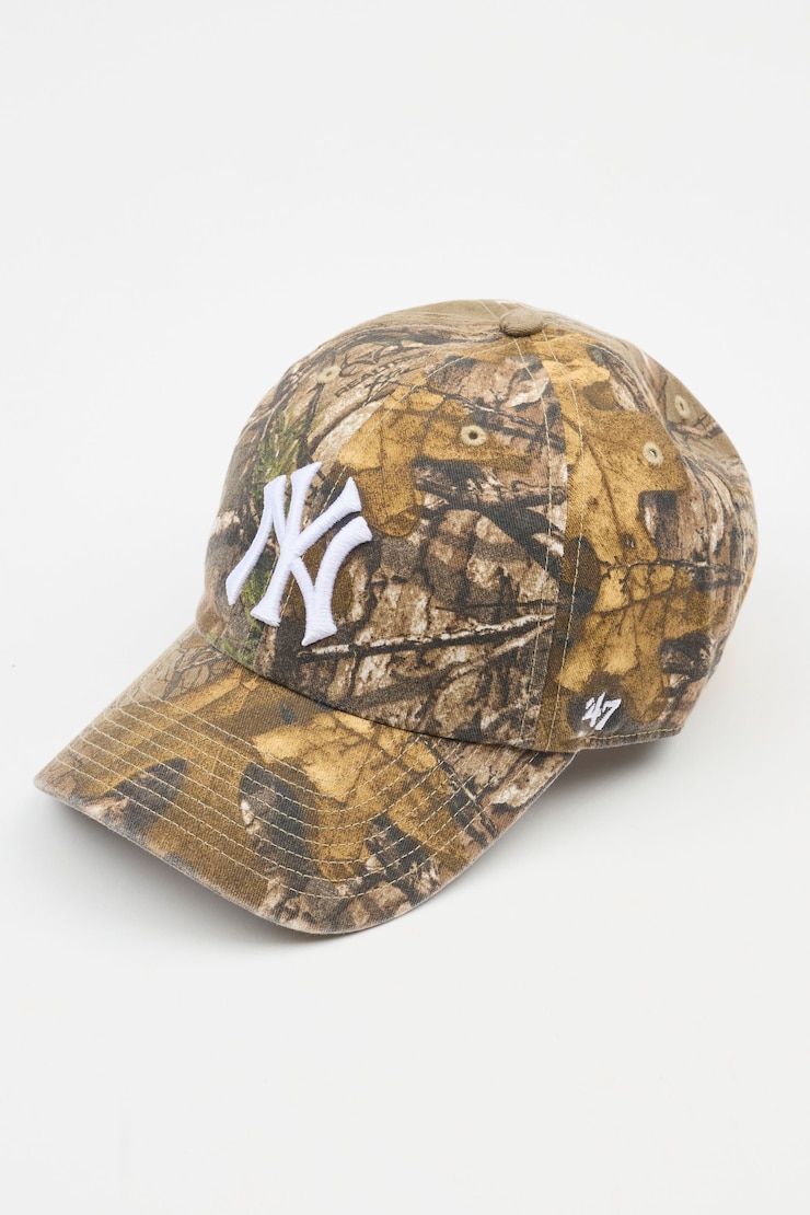 47 BRAND Clean Up Cap  - NY, RealTree/White, large