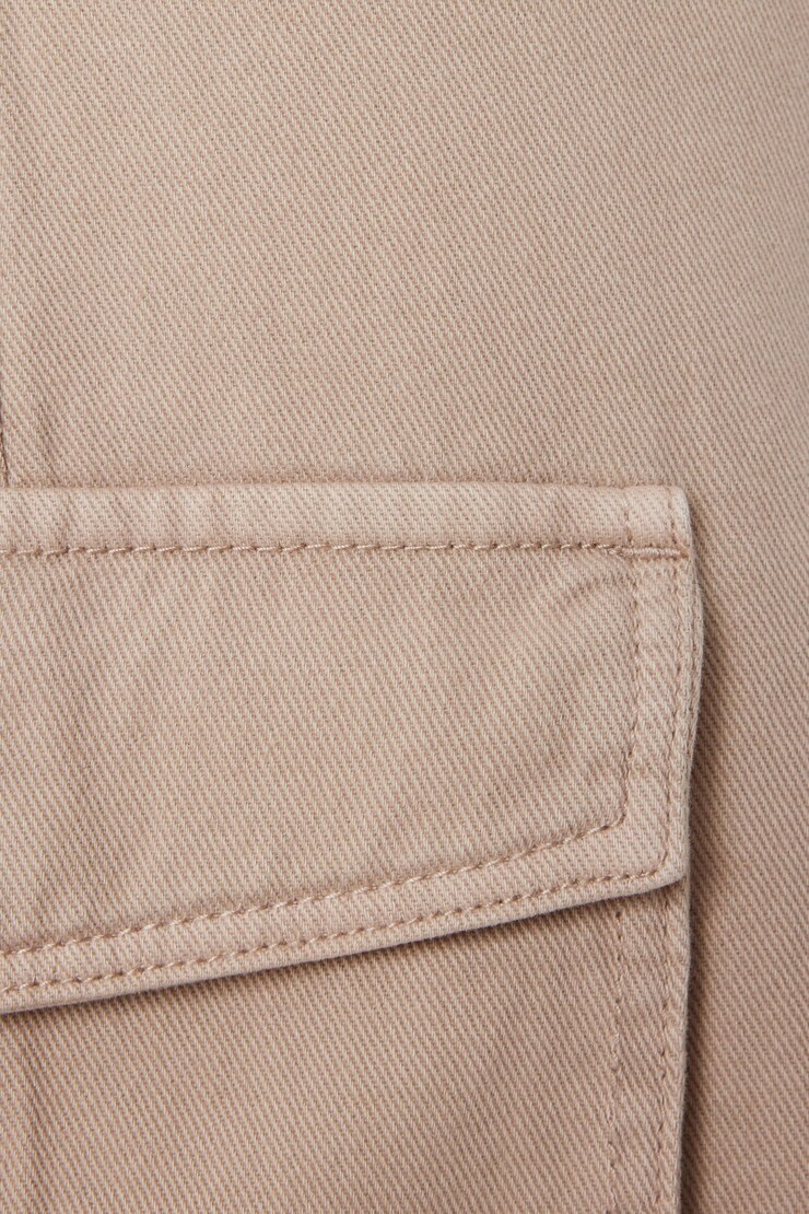Cargo Midi Skirt, String Beige, large