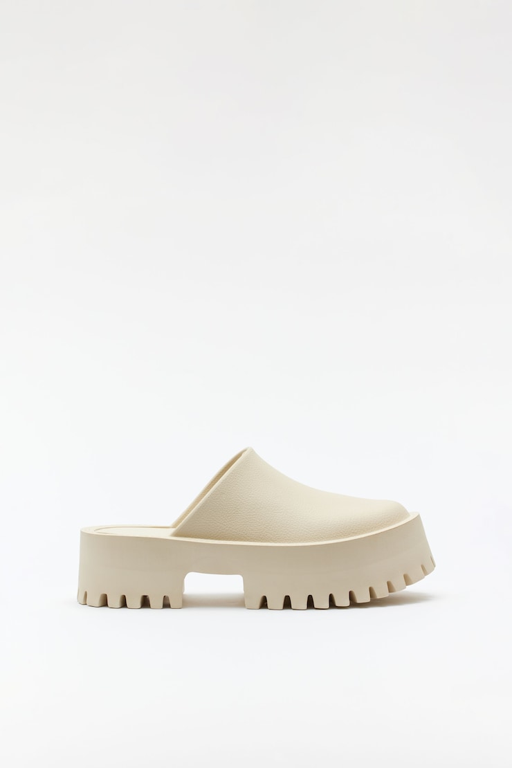 Mule style sabot - JEFFREY CAMPBELL, Sel de mer, large