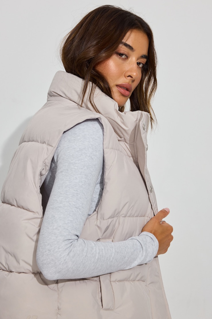 Perfect Puffer Vest, Soft Ivory, large