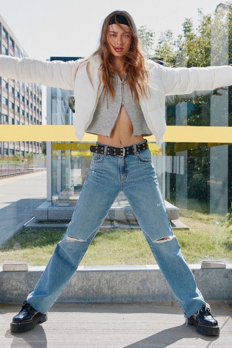 90s Straight Jean, Coco Blue, large