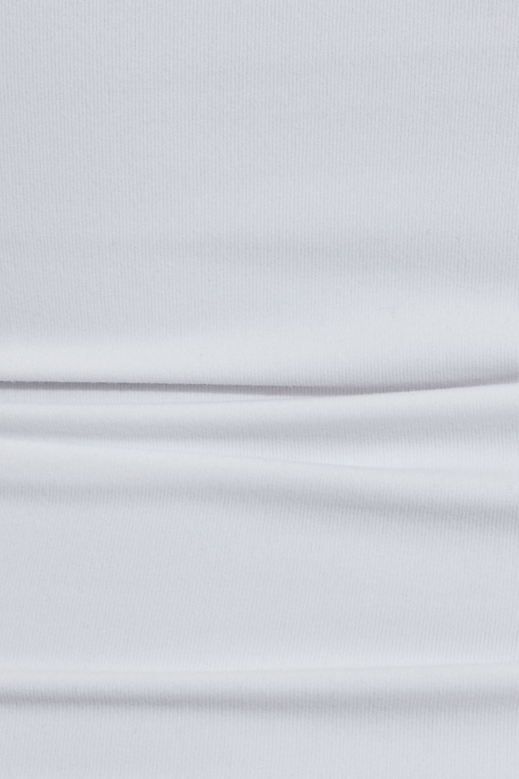 Haut licou épuré ajustable à col plongeant