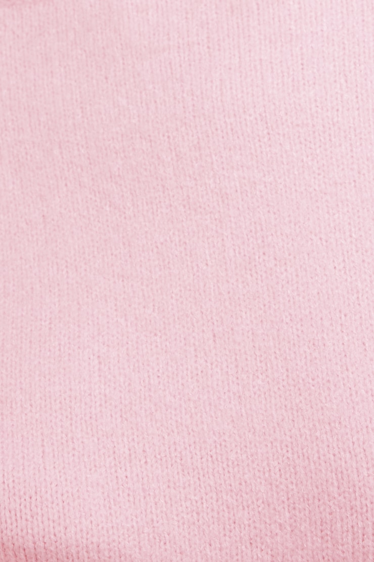 Juliet Cinched Boat Neck Sweater Parfait Pink large