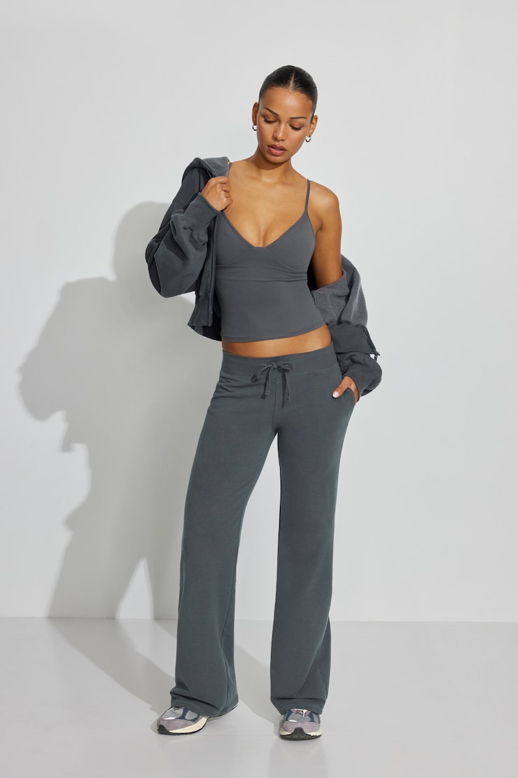 SoftTerry Bubble Zip Hoodie, Burnt Ash Grey, large