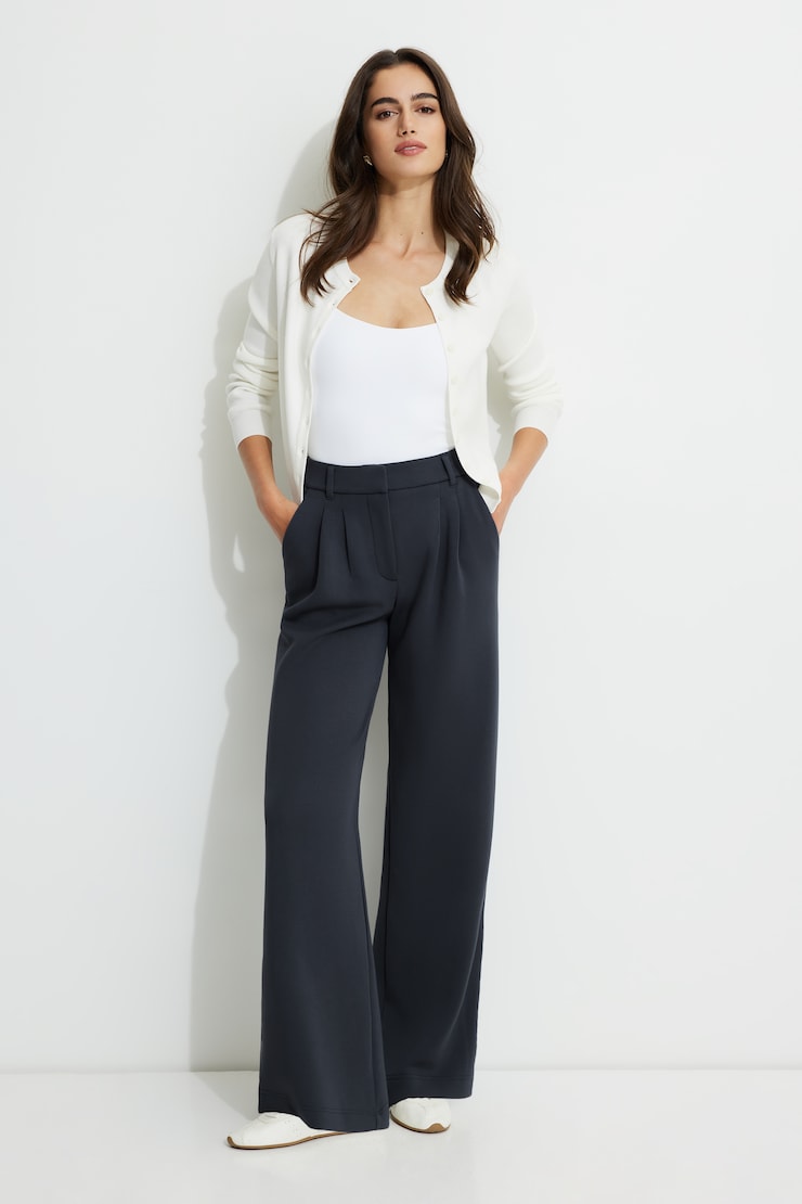 Alex Anywear Wide Leg Pants India Ink large