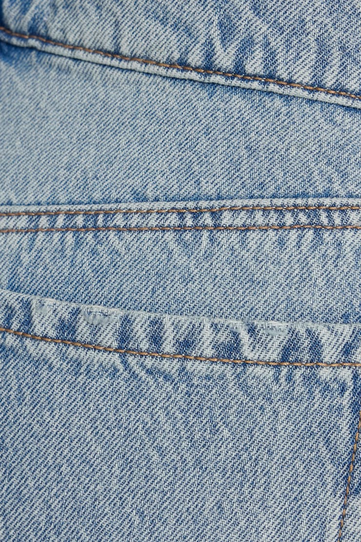 Denim Festival Shorts, Leah Blue, large