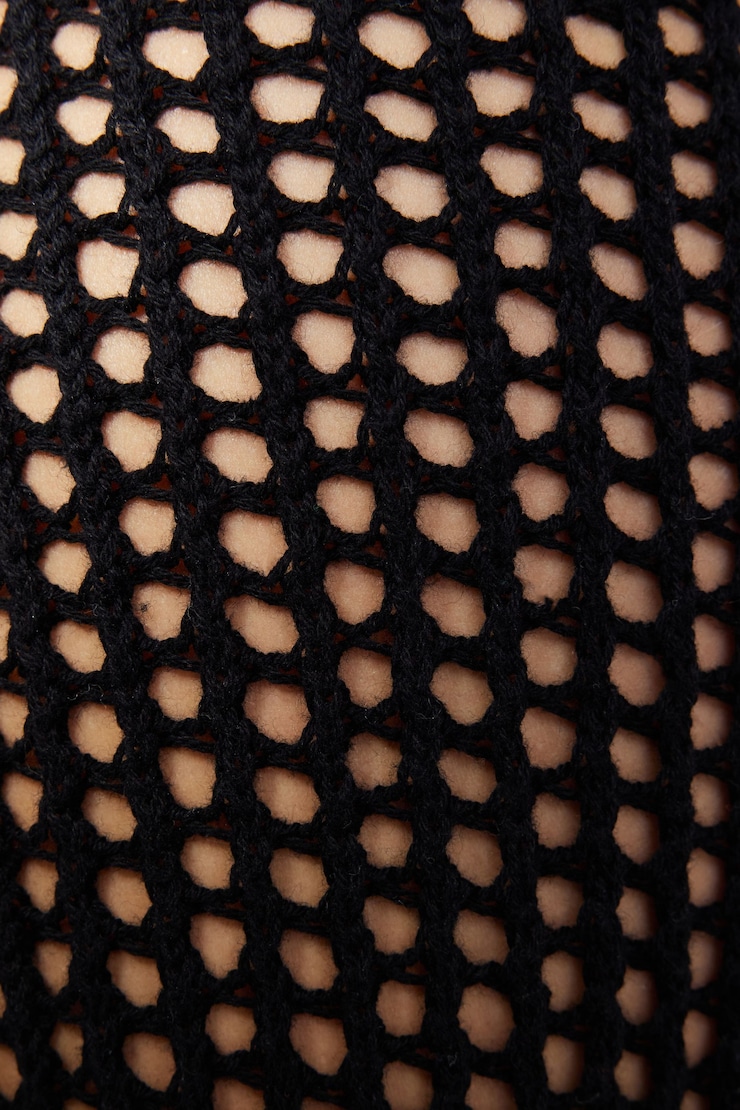 Crochet Pant, Jet Black, large