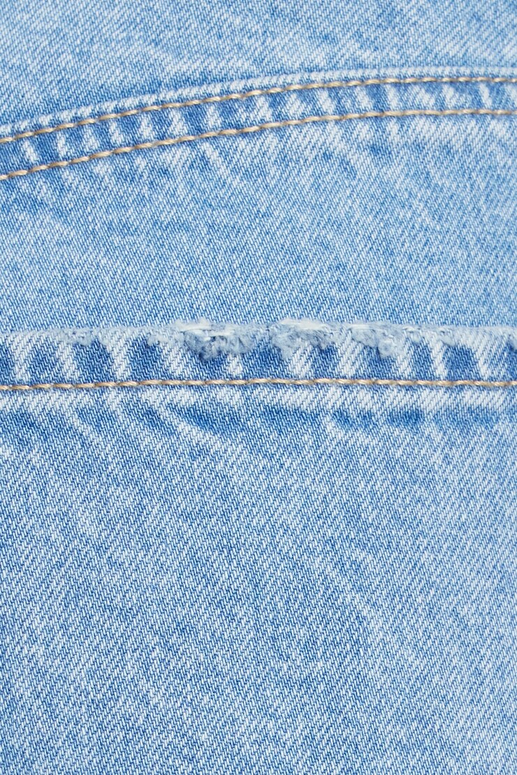 Vintage Cut-Off Denim Short, Elyse Blue, large