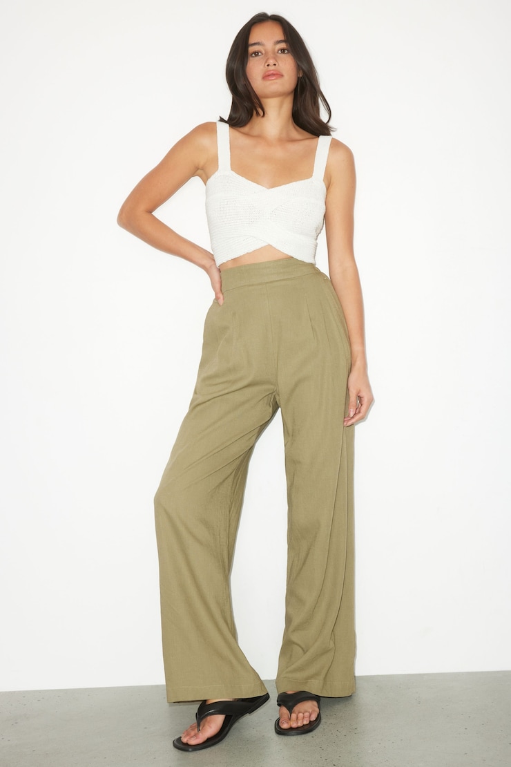 Faux Twist Cami Sea Salt Beige large