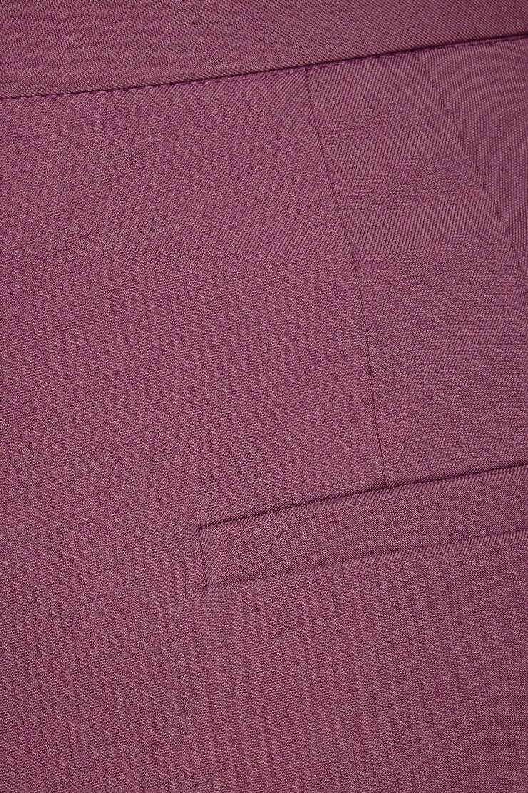 Eversleek | Ellie Pleated Wide Leg Pants Rose Violet Purple large