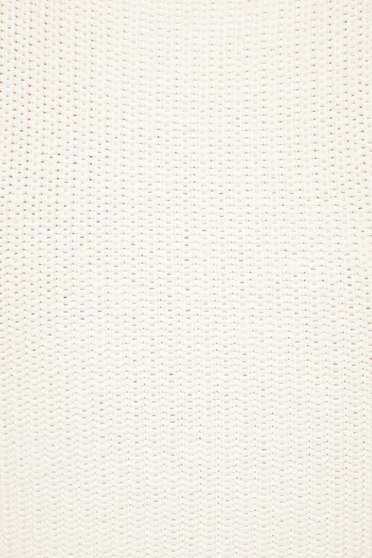 Ribbed Bodycon Midi Dress Sea Salt Off-White large