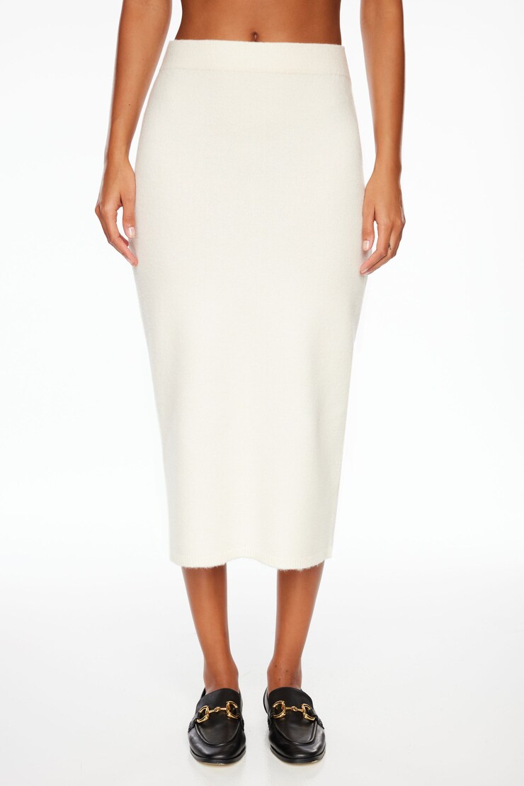 Heavenlyarn™ Midi Skirt Sea Salt Beige large