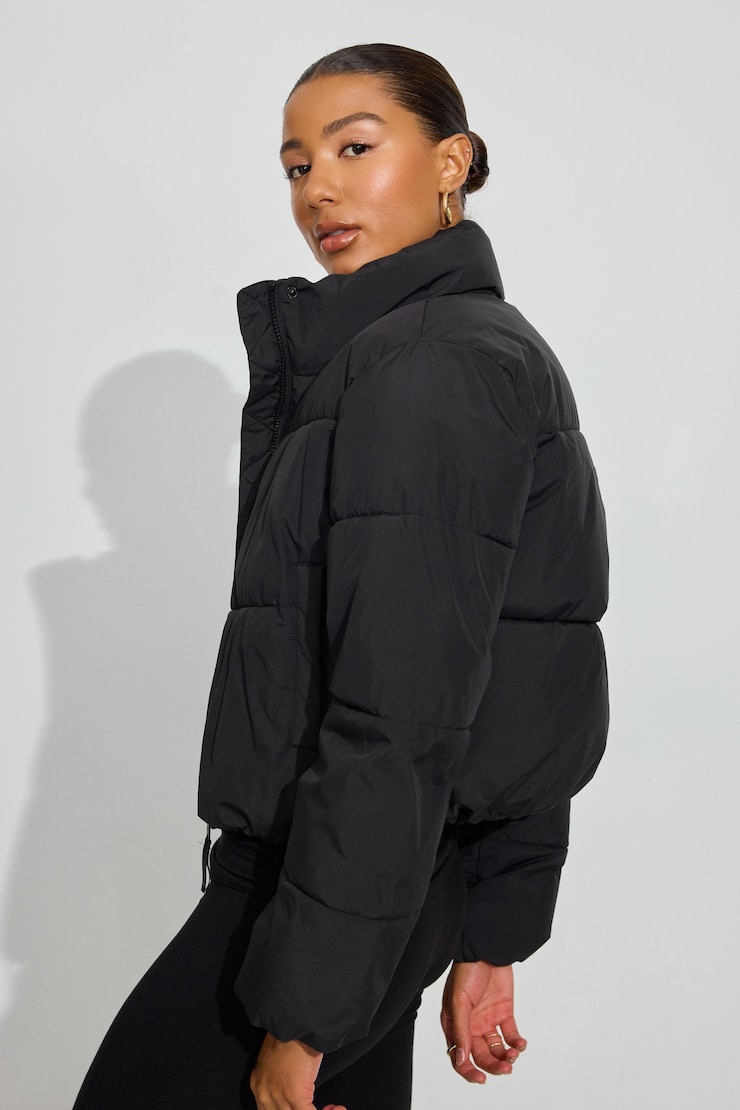 Mini Puff Jacket, Jet Back, large