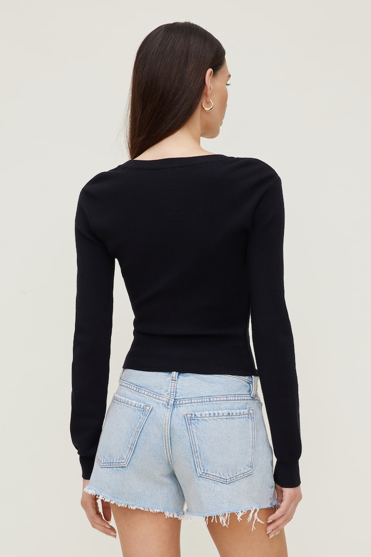 Rebecca Crewneck Cardigan