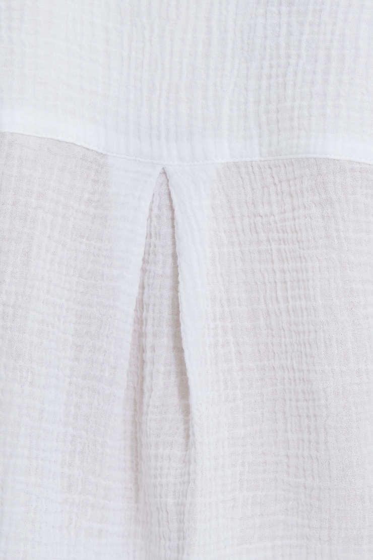 Chemise ample en gaze