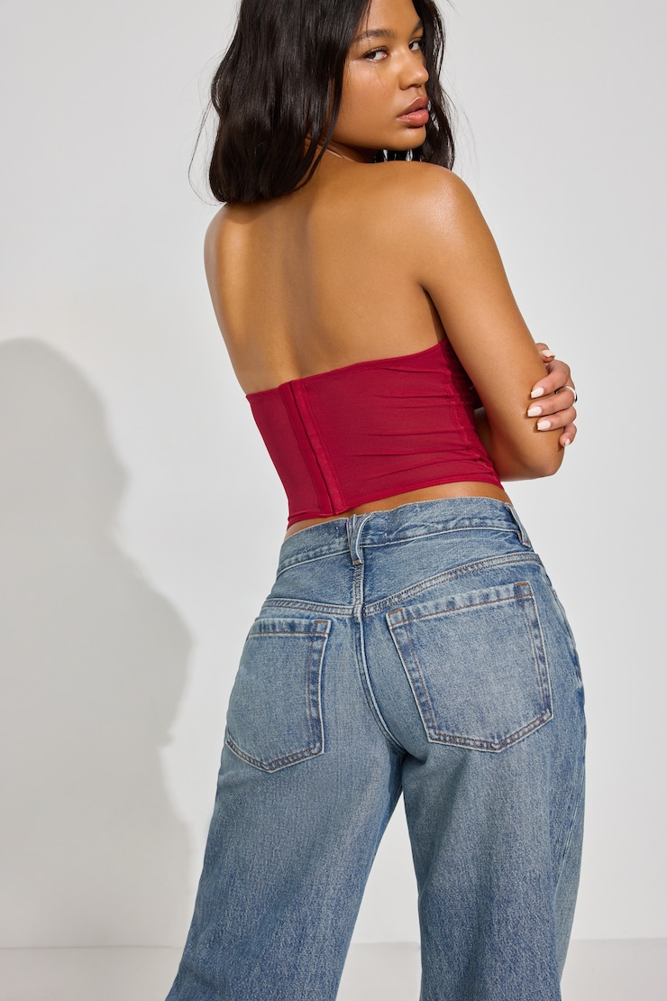 Chrishell Lace Mesh Bustier