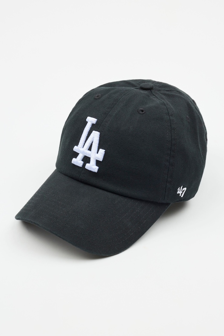 47 BRAND Clean Up Cap  - LA, Black/White , large